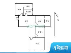 3室1厅1卫 东 80.21㎡