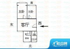 2室2厅1卫 东南 92.00㎡