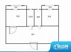 3室1厅1卫 南北 88.51㎡