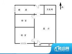 3室0厅1卫 南 62.70㎡