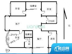 3室2厅2卫 南 180.00㎡