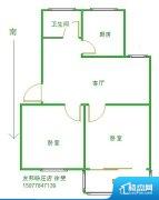 2室1厅1卫 西 68.00㎡