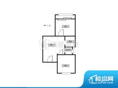 2室1厅1卫 东西 63.00㎡