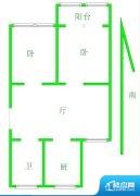 2室2厅1卫 南北 63.88㎡