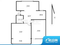 3室1厅1卫 南北 81.08㎡