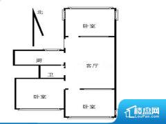 3室2厅1卫 东 90.00㎡