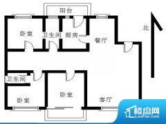 3室2厅3卫 东 137.00㎡