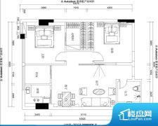 1室1厅1卫 南北 47.00㎡