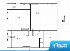 2室1厅1卫 南北 85.00㎡