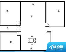 3室2厅2卫 南北 18.00㎡