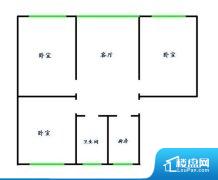 3室1厅2卫 东 106.78㎡