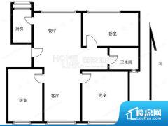 3室2厅1卫 东南 132.06㎡