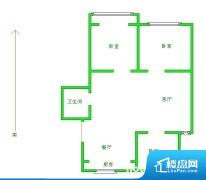 3室1厅1卫 南 119.67㎡