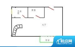 4室2厅2卫 西 109.00㎡