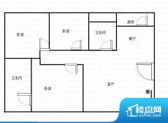 5室2厅2卫 南北 214.00㎡