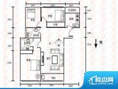 3室2厅2卫 东南 98.00㎡