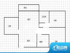 3室2厅2卫 东 93.00㎡