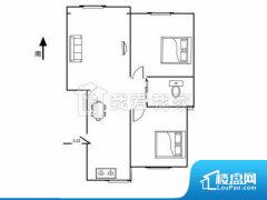 2室2厅2卫 东南 62.00㎡