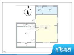 2室1厅1卫 东南 63.67㎡