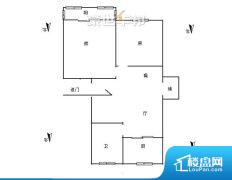 2室1厅2卫 南北 60.00㎡