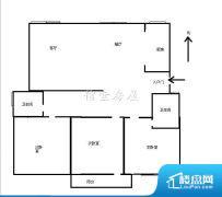 3室2厅1卫 东南 105.00㎡