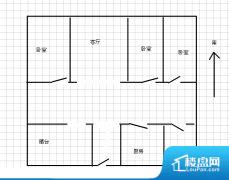 3室2厅1卫 南 120.00㎡