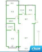 2室2厅2卫 南北 110.00㎡