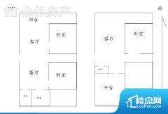 3室3厅2卫 南北 170.00㎡