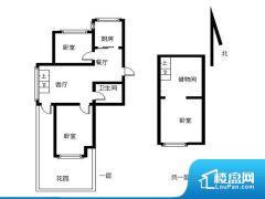 3室2厅1卫 东 79.52㎡