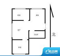 2室1厅1卫 东西 78.07㎡