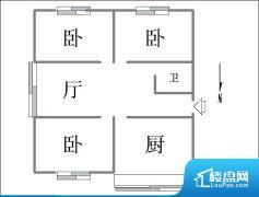 3室2厅2卫 东南 127.50㎡