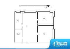 2室1厅1卫 东北 71.00㎡