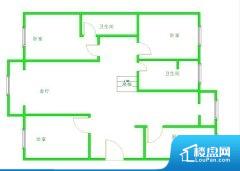 3室2厅2卫 南北 126.65㎡