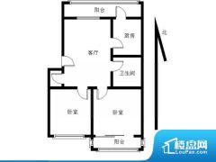 2室1厅0卫 北 90.19㎡