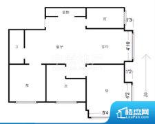 3室2厅1卫 东南 117.00㎡