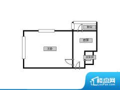 1室1厅1卫 东南 33.50㎡