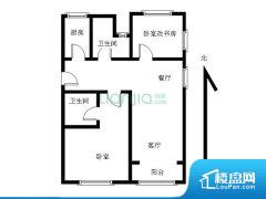 2室2厅2卫 东南 127.20㎡