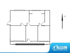 3室2厅1卫 南北 123.00㎡