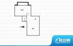 2室1厅1卫 东南 55.00㎡