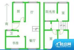 4室3厅3卫 南北 214.00㎡