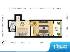 2室0厅1卫 东 39.00㎡