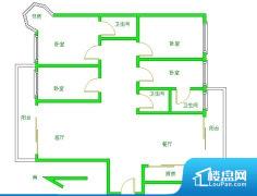 4室2厅3卫 南北 181.47㎡