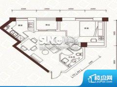 1室2厅1卫 东南 71.00㎡