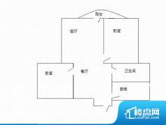 2室2厅1卫 东 93.10㎡