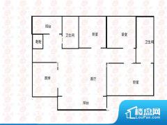 3室2厅2卫 东北 118.00㎡