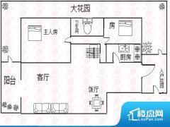 4室2厅3卫 北 116.00㎡