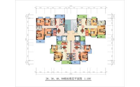 弘欣公寓户型平面图