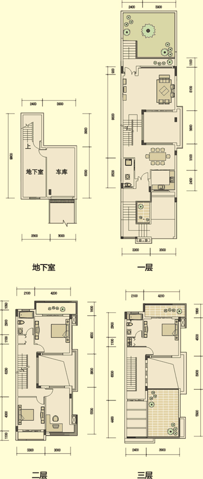 室厅卫  206.00㎡