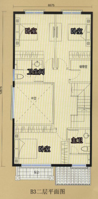 B3户型二层