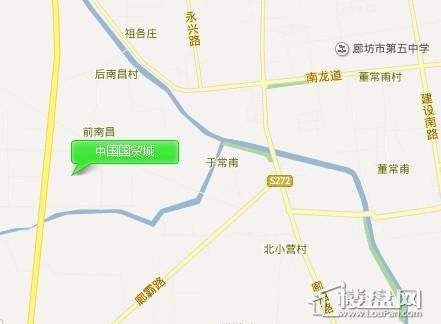 中国国贸城别墅位置图